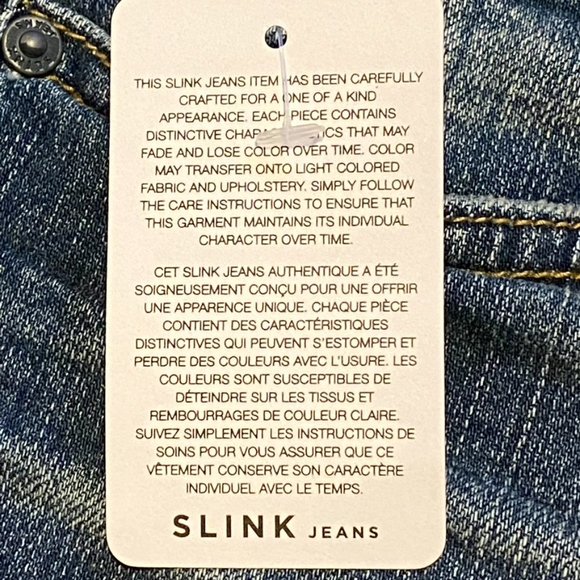 NWT SLINK JEANS frayed denim curvy fit Laura shorts SIZE 16 - Picture 7 of 9